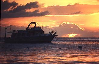 Sunset in Negril, Jamaica