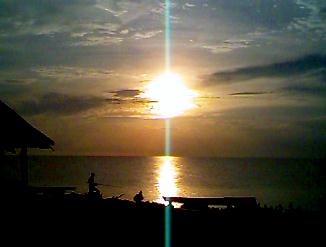 Sunset at 3 Dive's in Negril, Jamaica