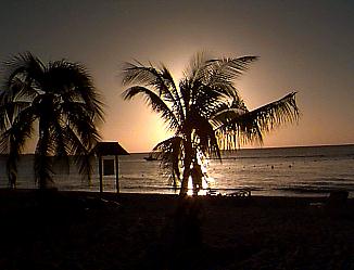 Beautiful Sunset in Negril, Jamaica