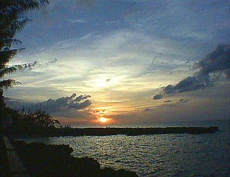 Sunset in Negril Jamaica