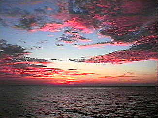 Tuesday's Sunset at the Lighthouse in Negril Jamaica