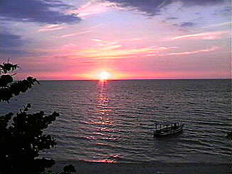 Travellers Beach Resort Sunset