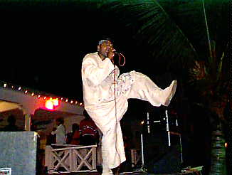 Lt.Stitchie at Fun Holiday on the Beach in Negril Jamaica