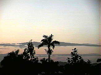 Sunrise at Travellers Beach in Negril, Jamaica