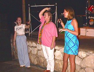 Beer Drinking Contest at Mariner's Inn in Negril Jamaica