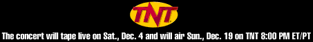 concert will air on TNT