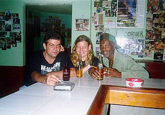 Umberto at Red Dragon in Red Ground in Negril Jamaica