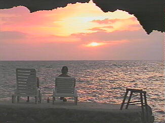Cave Sunset