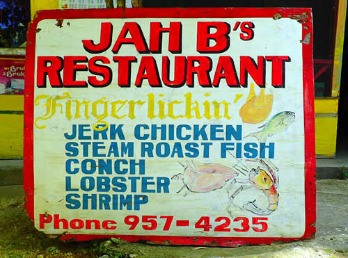 Jah B's in Negril Jamaica